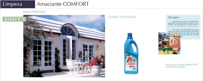 Limpeza - Amaciante COMFORT